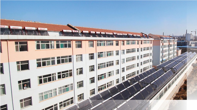 山西長治金色家園太陽能+地源熱泵清潔采暖項(xiàng)目