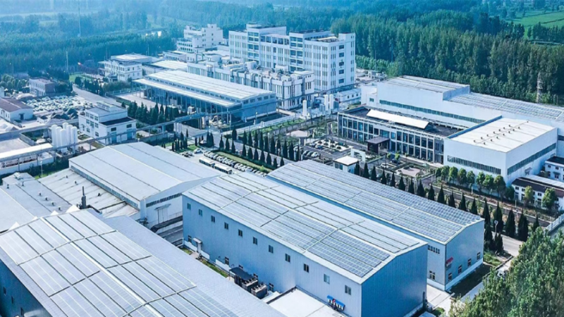 江蘇連云港太平洋石英清潔熱水項目