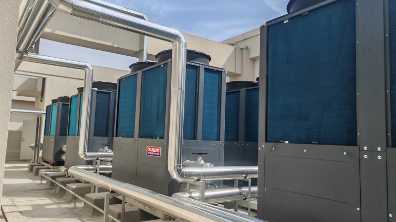 湖北武漢城建開元森泊度假樂園空氣能清潔熱水項目