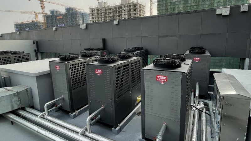 江蘇泰州興化長九國際大酒店清潔熱水項目