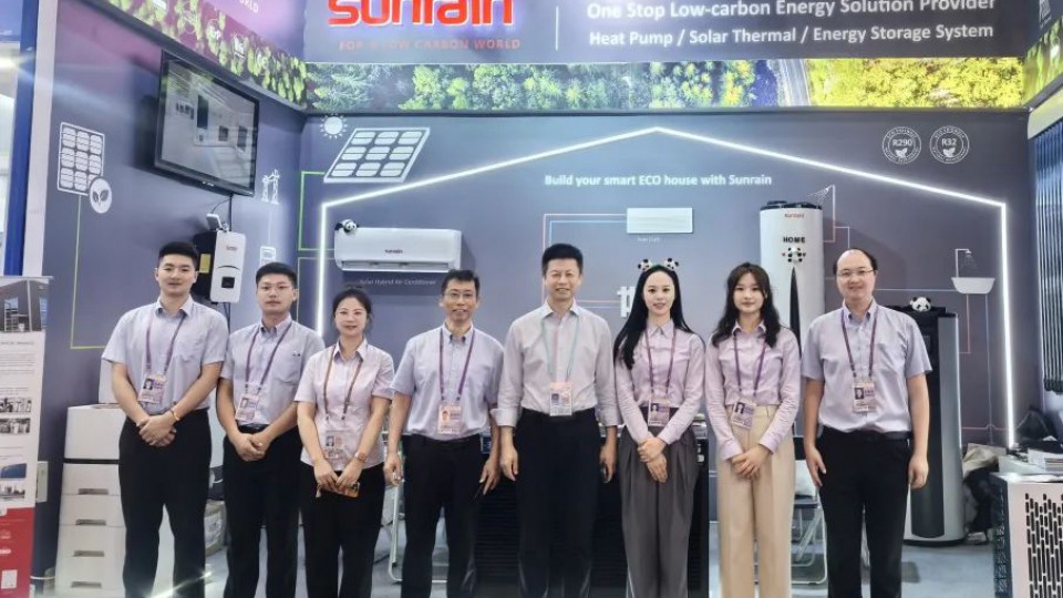 燃動國際舞臺 - 太陽雨集團攜綠色科技亮相第136屆廣交會